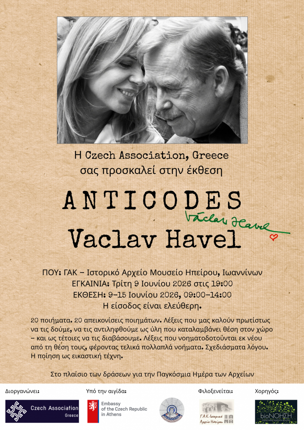 «ANTICODES του Βάτσλαβ Χάβελ»