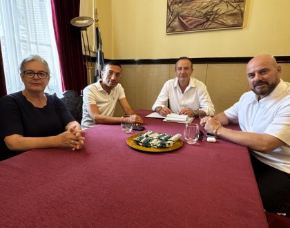 Συνάντηση του δημάρχου Ιωαννίνων με το δήμαρχο Φρανκφούρτης 
